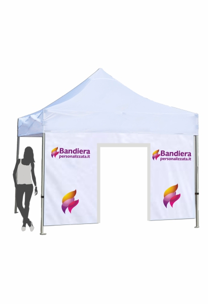PORTA PER GAZEBO PERSONALIZZATO 3M - TESSUTO IMPERMEABILE