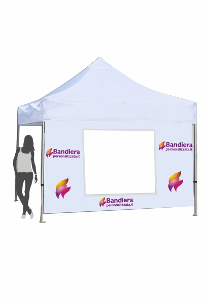FINESTRA PER GAZEBO PERSONALIZZATO 3M - TESSUTO IMPERMEABILE