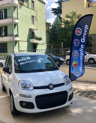 Vela 290 cm con base ruota auto